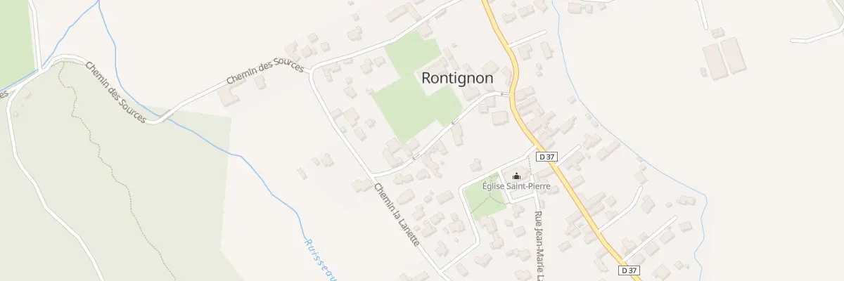 Plan du 5065 Rue du Vieux Bourg à Rontignon