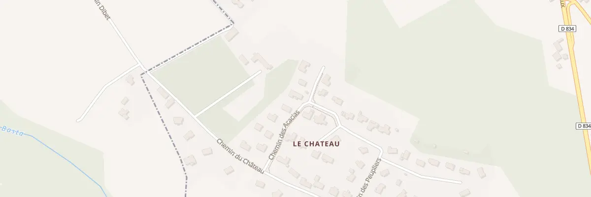 Plan du 18 Che des Acacias à Astis