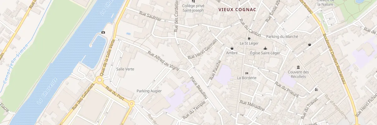 Plan du 50 Pl Beaulieu à Cognac