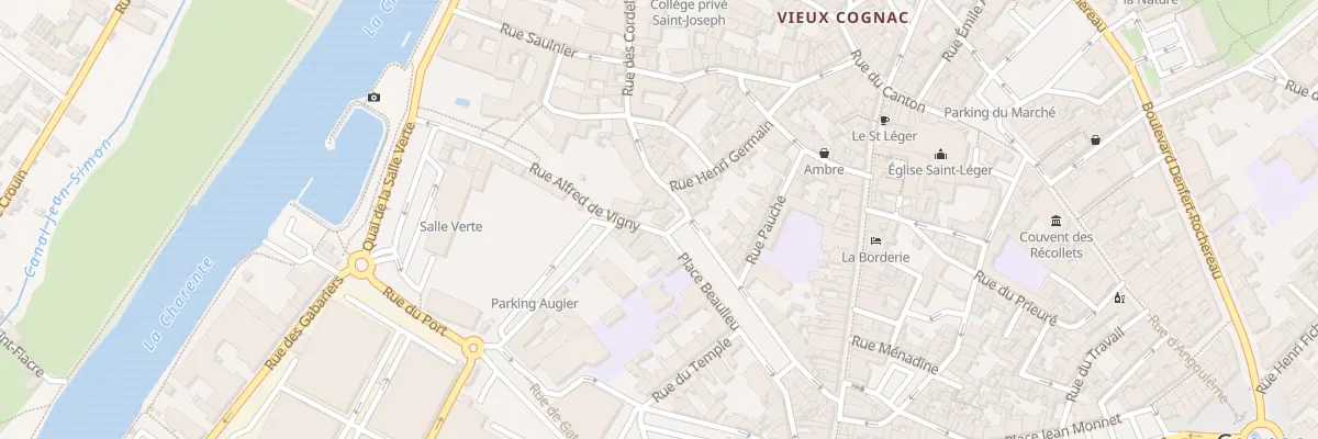 Plan du 56A Pl Beaulieu à Cognac