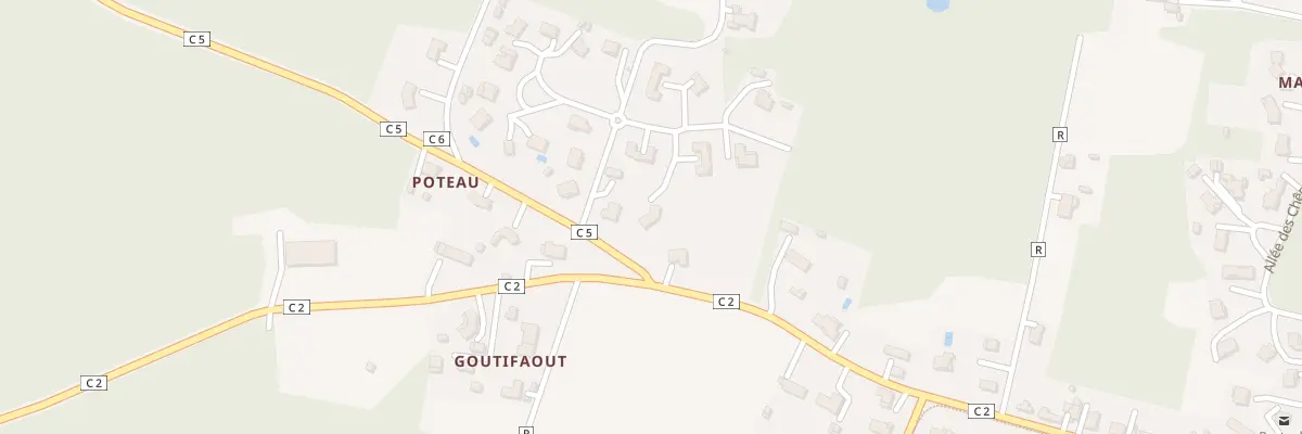 Plan du 42B All des Pâquerettes à Pouydesseaux