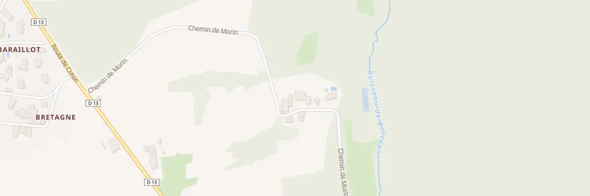 Plan du 68 Morin à Capian