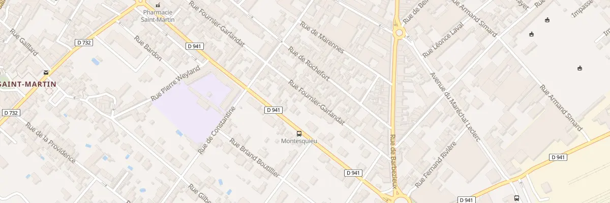 Plan du 64 Rue Fournier Garlandat à Cognac