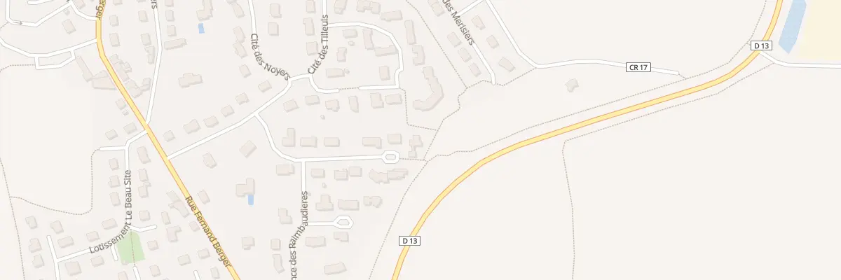 Plan du 7 Lot des Raimbaudieres à Javron-les-Chapelles