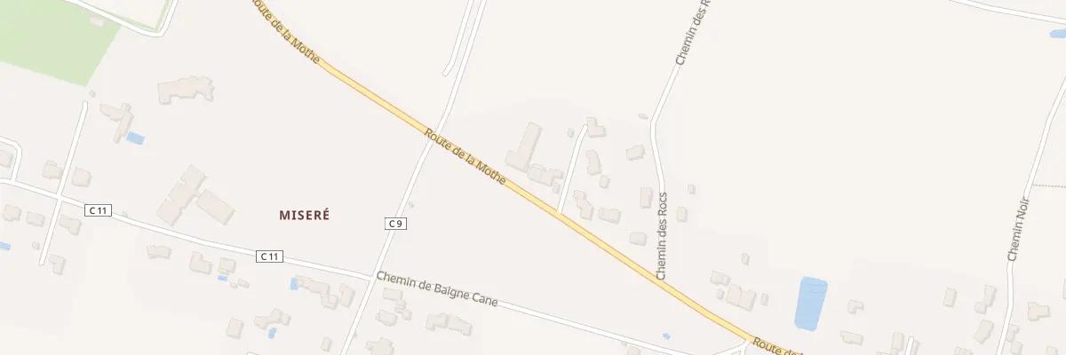 Plan du 39 Rte de la Mothe Chavagné à La Crèche