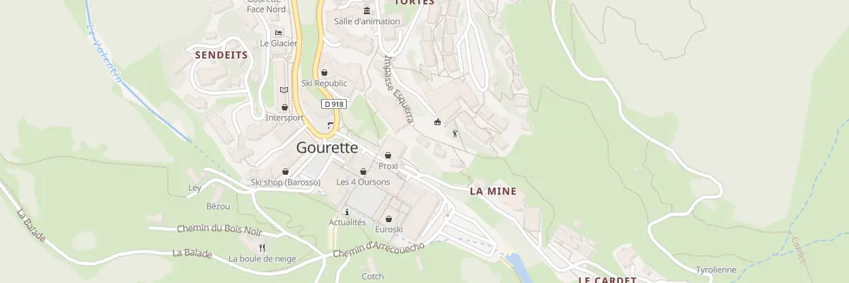 Plan du 4 Imp Esquerra à Eaux-Bonnes