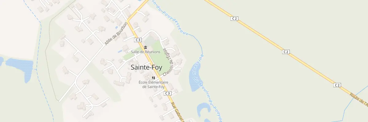 Plan du 46 Che de l’Eglise à Sainte-Foy