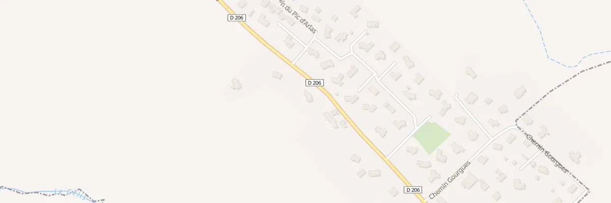 Plan du 58 Rte de Morlaas à Navailles-Angos