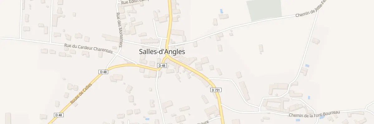 Plan du 67 Rue de la Grande Champagne à Salles-d’Angles