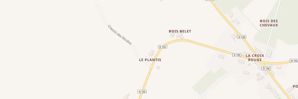 Plan du 5079 Bois Belet à Sousmoulins