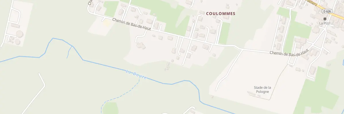 Plan du 409 Che du Bas de Haut à Roquefort