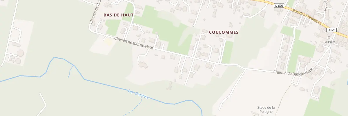 Plan du 423 Che du Bas de Haut à Roquefort