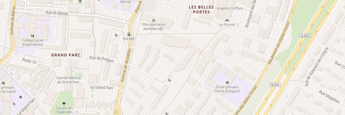 Plan du 924 Bd des Belles Portes à Hérouville-Saint-Clair