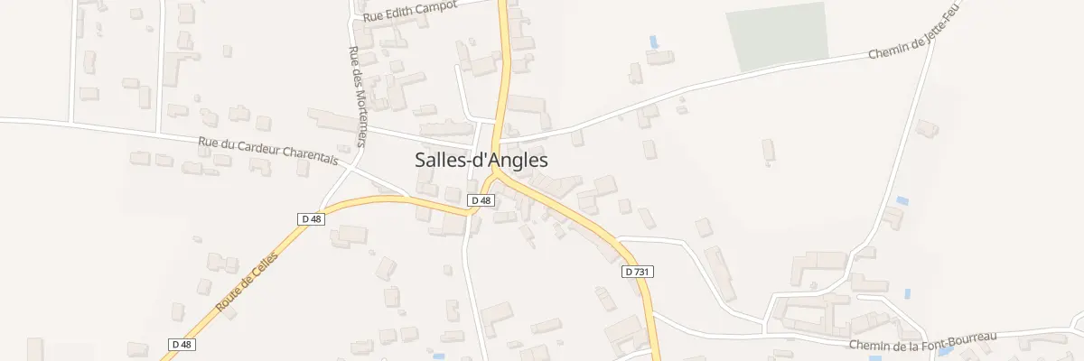 Plan du 63 Rue de la Grande Champagne à Salles-d’Angles