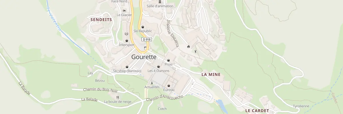 Plan du 1 Rue des Mines d’Anglas à Eaux-Bonnes