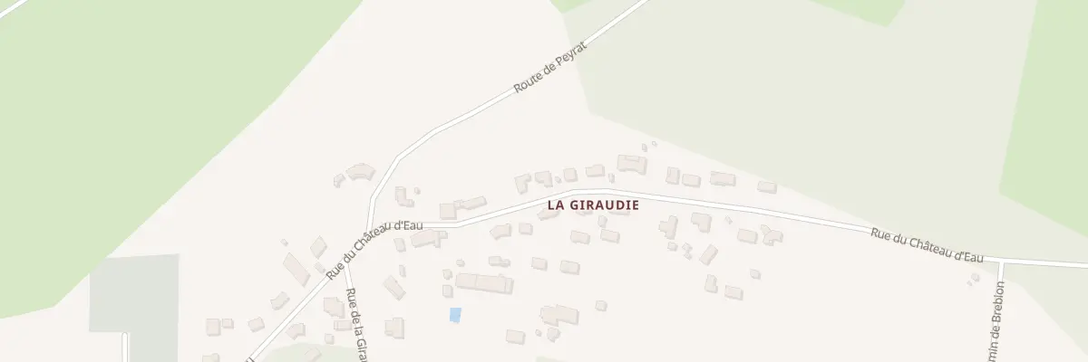 Plan du 909 Rue du Château d’eau à Laruscade