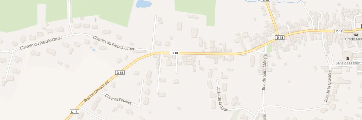 Plan du 21 Rue de Morannes à Précigné