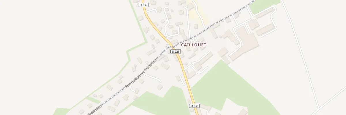 Plan du 3 Hameau de Callouet à Bretteville-sur-Laize