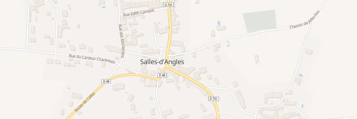 Plan du 57 Rue de la Grande Champagne à Salles-d’Angles