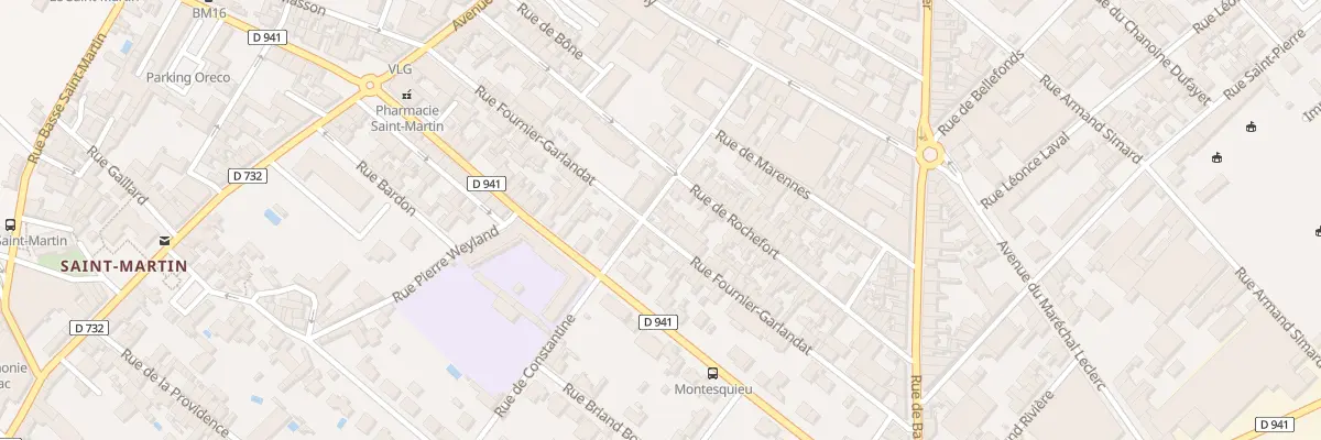 Plan du 49 Rue Fournier Garlandat à Cognac