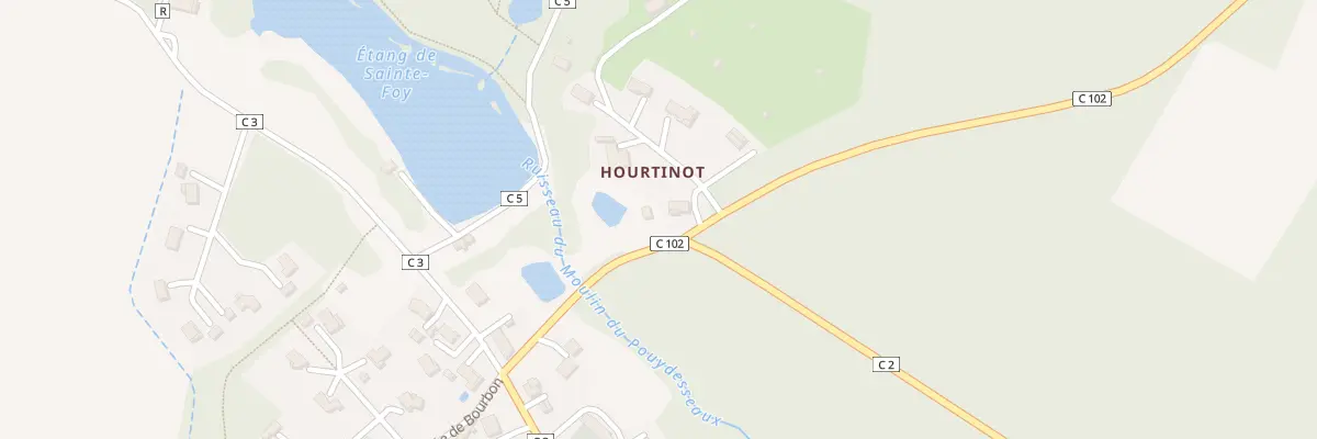 Plan du 197 Rte de la Haute Lande à Sainte-Foy