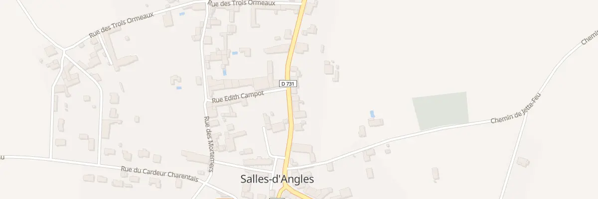 Plan du 49 Rue de la Grande Champagne à Salles-d’Angles