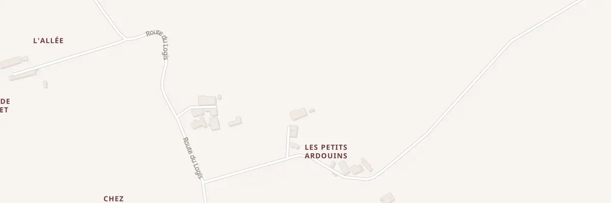 Plan du 3 Rue des Petits Ardouins à Sousmoulins