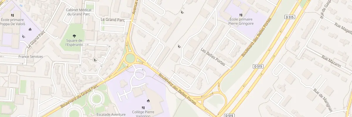Plan du 603 Bd des Belles Portes à Hérouville-Saint-Clair