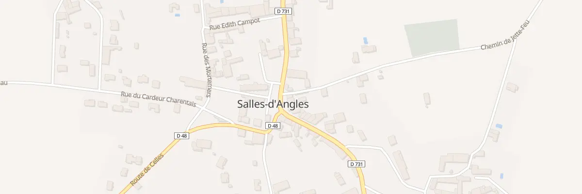 Plan du 2 Chem de Jette Feu à Salles-d’Angles