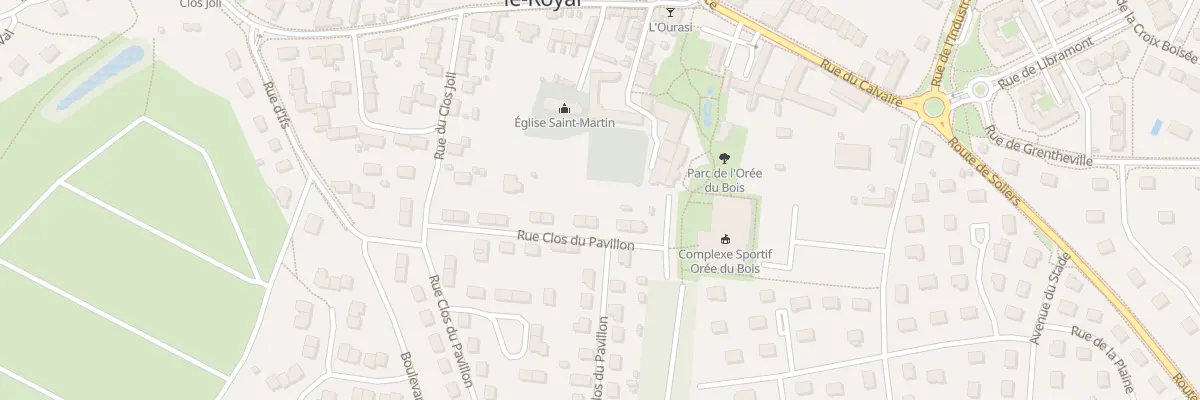 Plan du 17 Rue Clos du Pavillon à Cormelles-le-Royal