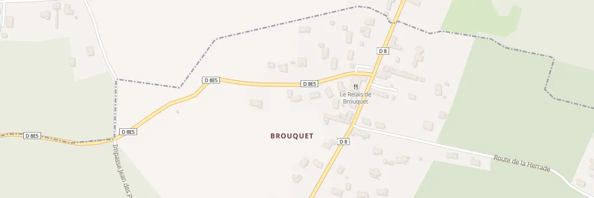 Plan du 11 Rte du Bourg à Léogeats