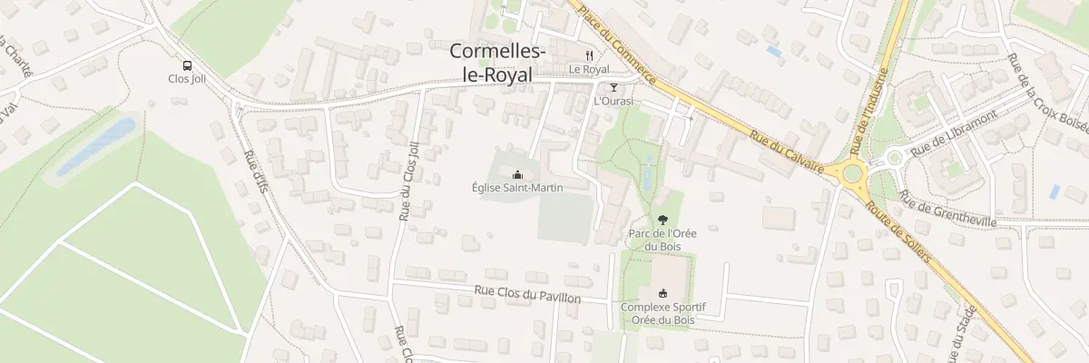 Plan du 13 Imp du Pavillon à Cormelles-le-Royal