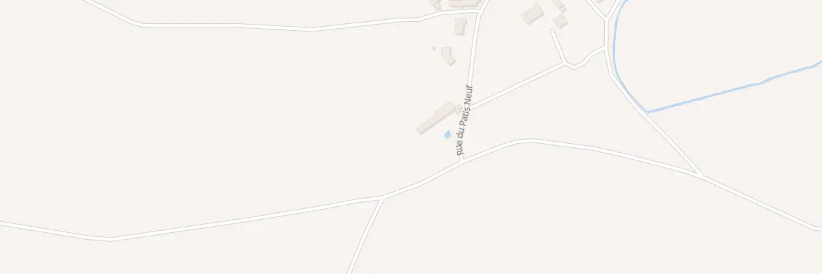 Plan du 12 Rue du Patis Neuf à Amailloux