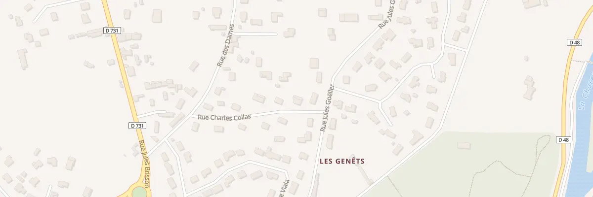Plan du 9 Rue Charles Collas à Cognac