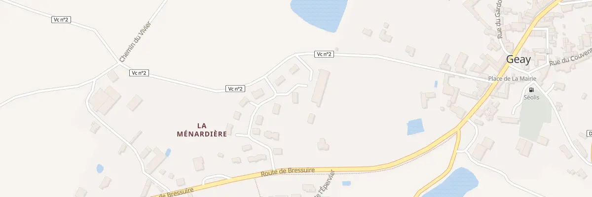 Plan du 11 Lot La Menardiere à Geay