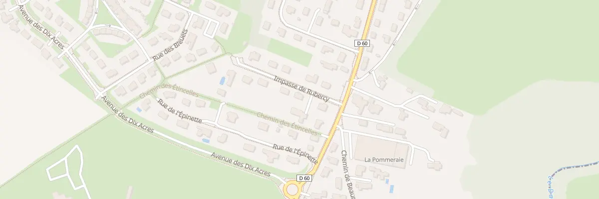 Plan du 4 Imp de Rubercy à Biéville-Beuville