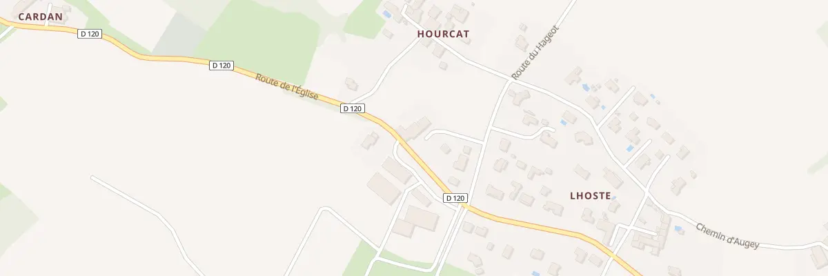 Plan de Foucaud à Cardan