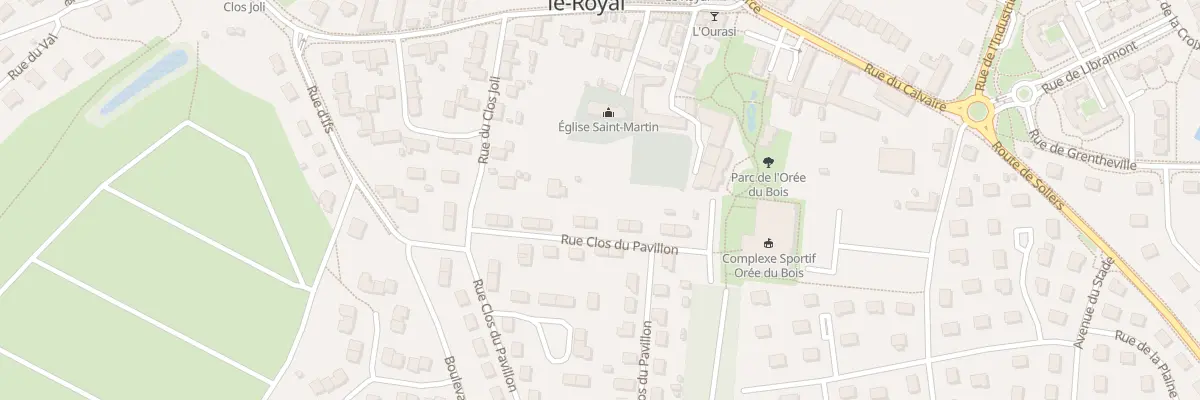 Plan du 13 Rue Clos du Pavillon à Cormelles-le-Royal