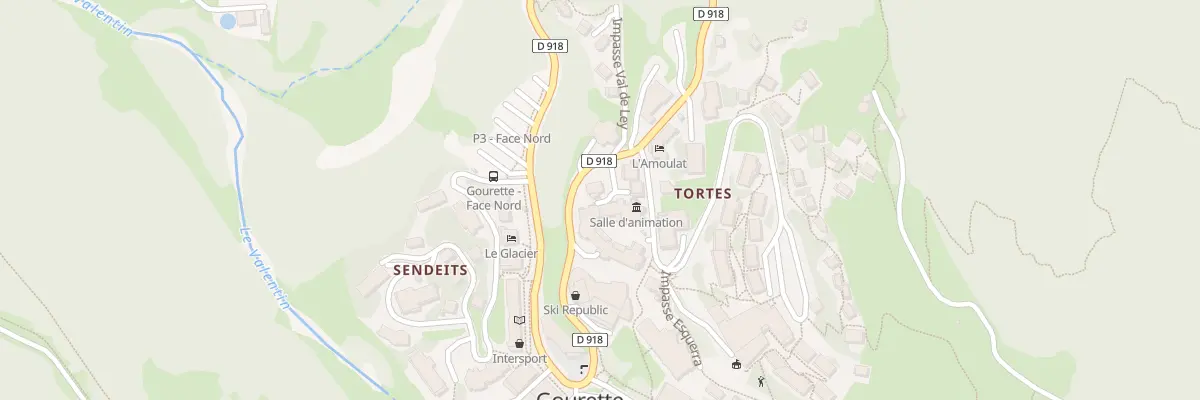 Plan du 18 Rte du Col d’Aubisque à Eaux-Bonnes