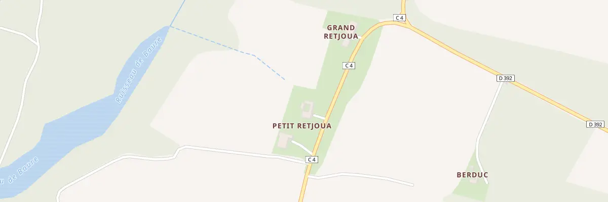 Plan du 236 Rte de Baure à Sainte-Foy