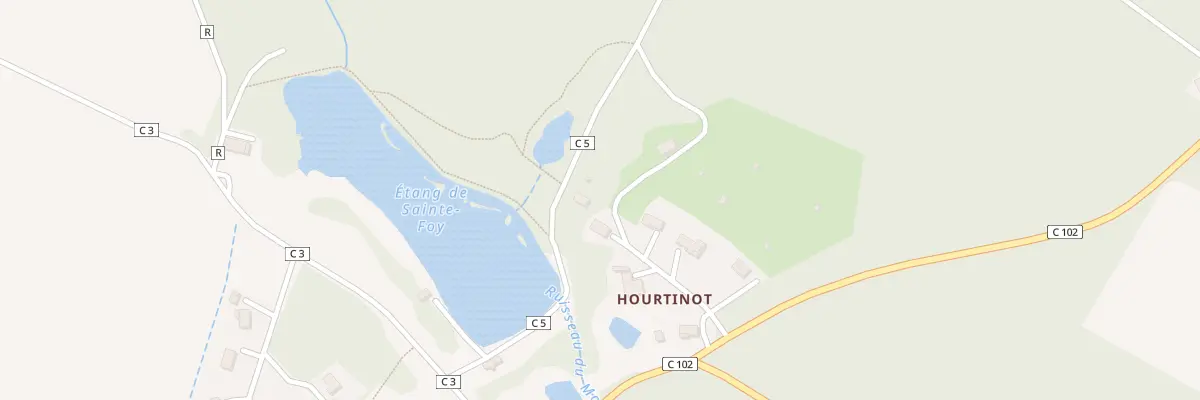 Plan du 211 Rte de la Haute Lande à Sainte-Foy