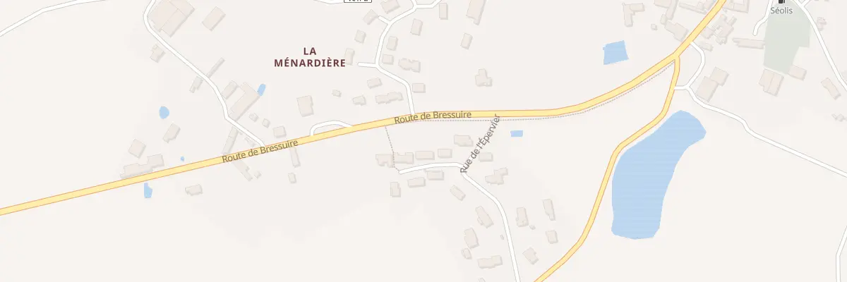 Plan du 6 Rue des Peupliers à Geay
