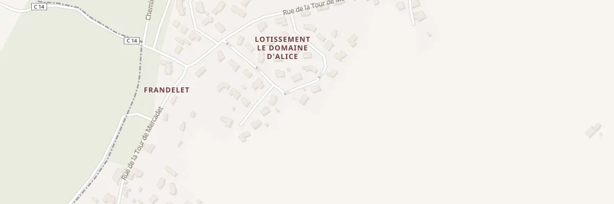 Plan du 15 Rue Alice et Paul Laperge à Barsac