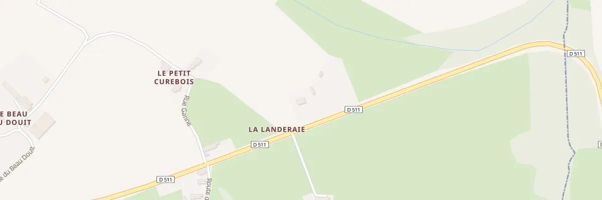 Plan du 3 La Landeraie au Détroit