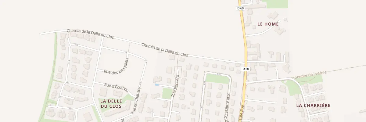 Plan du 30 Rue Ronsard à Biéville-Beuville