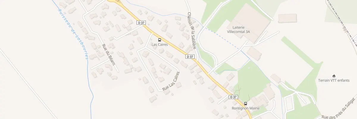 Plan du 9441 Rue Las Caires à Rontignon