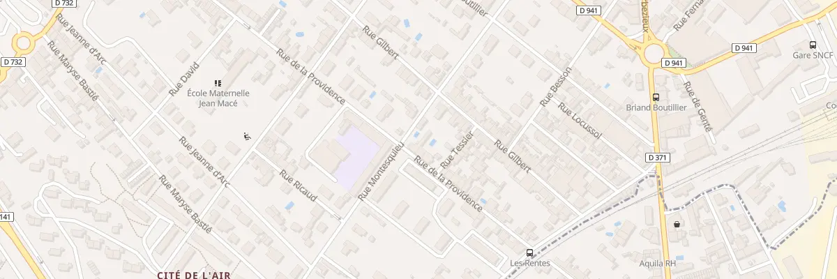 Plan du 27 Rue Montesquieu à Cognac