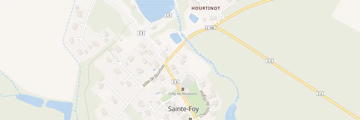 Plan du 30 Rte de la Haute Lande à Sainte-Foy