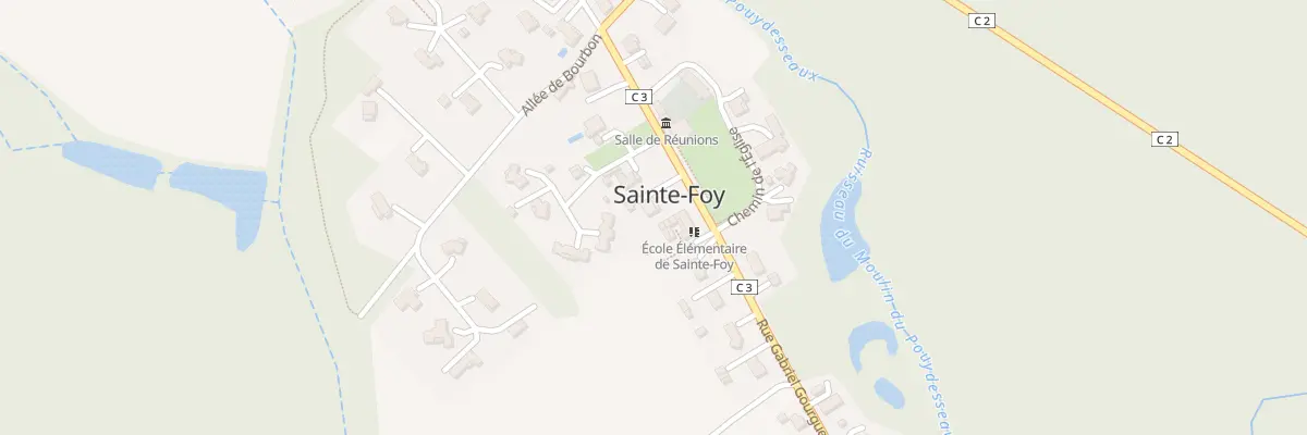 Plan du 136 Rue Gabriel Gourgues 1817-1888 à Sainte-Foy