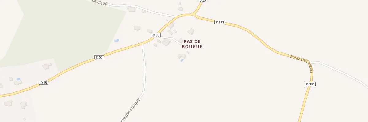 Plan du 86 Che du Chalan à Castandet